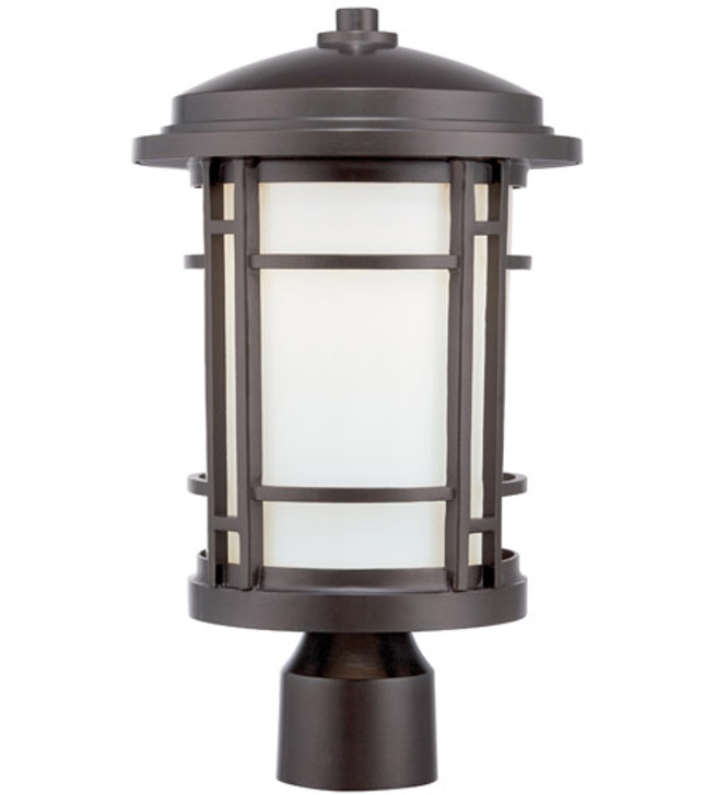 9" LED Post Lantern LED22436-BNB