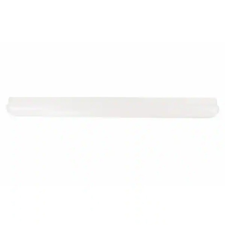 Cloud 48 in. 1 Light White Integrated LED Linear Puff Semi-Flush Mount 1546N3MV-06