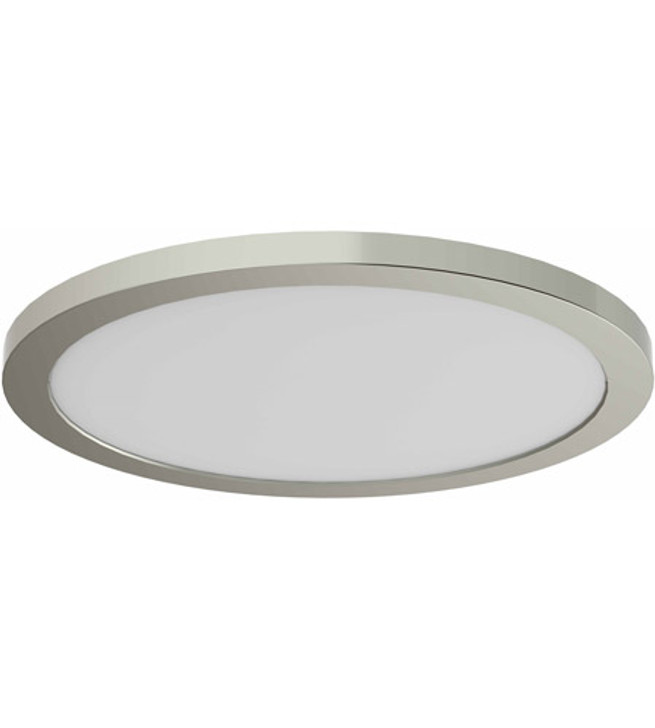 Avro 12 Inch Flush Mount Satin Nickel (4000K) Finish