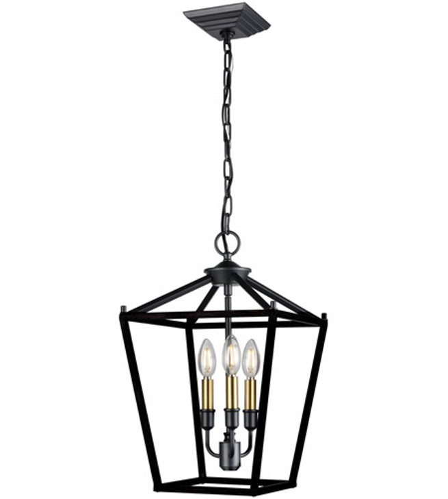 Lundy's Lane 3 Light Pendant Multiple Finishes and Graphite Finish