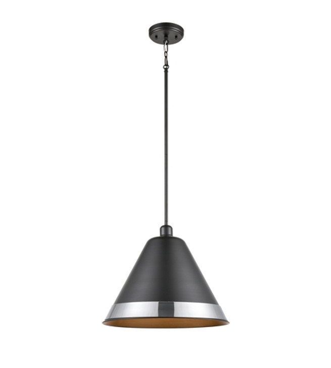 Place Royal 15.75 Inch Pendant Graphite and Multiple Finishes