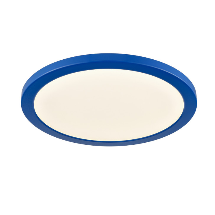 Tempest Special Edition CCT 12 Inch Flush Mount Classic Blue Finish