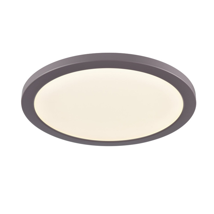 Tempest Special Edition CCT 12 Inch Flush Mount Ultimate Grey Finish