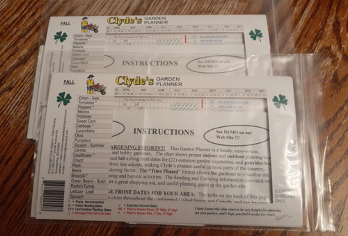 2 Pack - Clyde's Garden Planner
