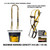 DEWALT Fall Protection Compliance kit includes D1000 Harness with PT Legs, and a 6 Ft Lanyard