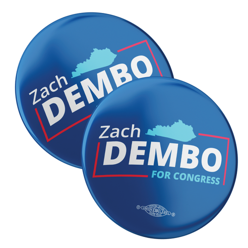 Zach Dembo (2.25" Pin-Back Button -- Pack Of Two!)