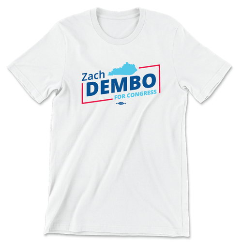 Zach Dembo (Unisex White Tee)