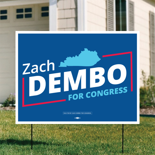Zach Dembo (24" x 18" Coroplast Yard Sign)