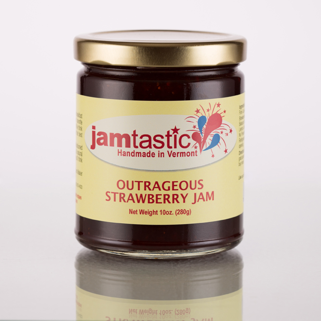 Outrageous Strawberry Jam - Jamtastic