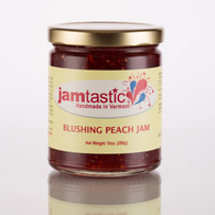 One of our newest concoctions for 2017, our Blushing Peach Jam is perfect for your morning scone, muffin or mixed into your favorite plain yogurt! Beautiful color and texture with just the right amount of juicy ripe peaches and raspberries, this is a great flavor to be enjoyed anytime of day! Already a best seller at farmer's markets, it's sure to be at the top of your list too!