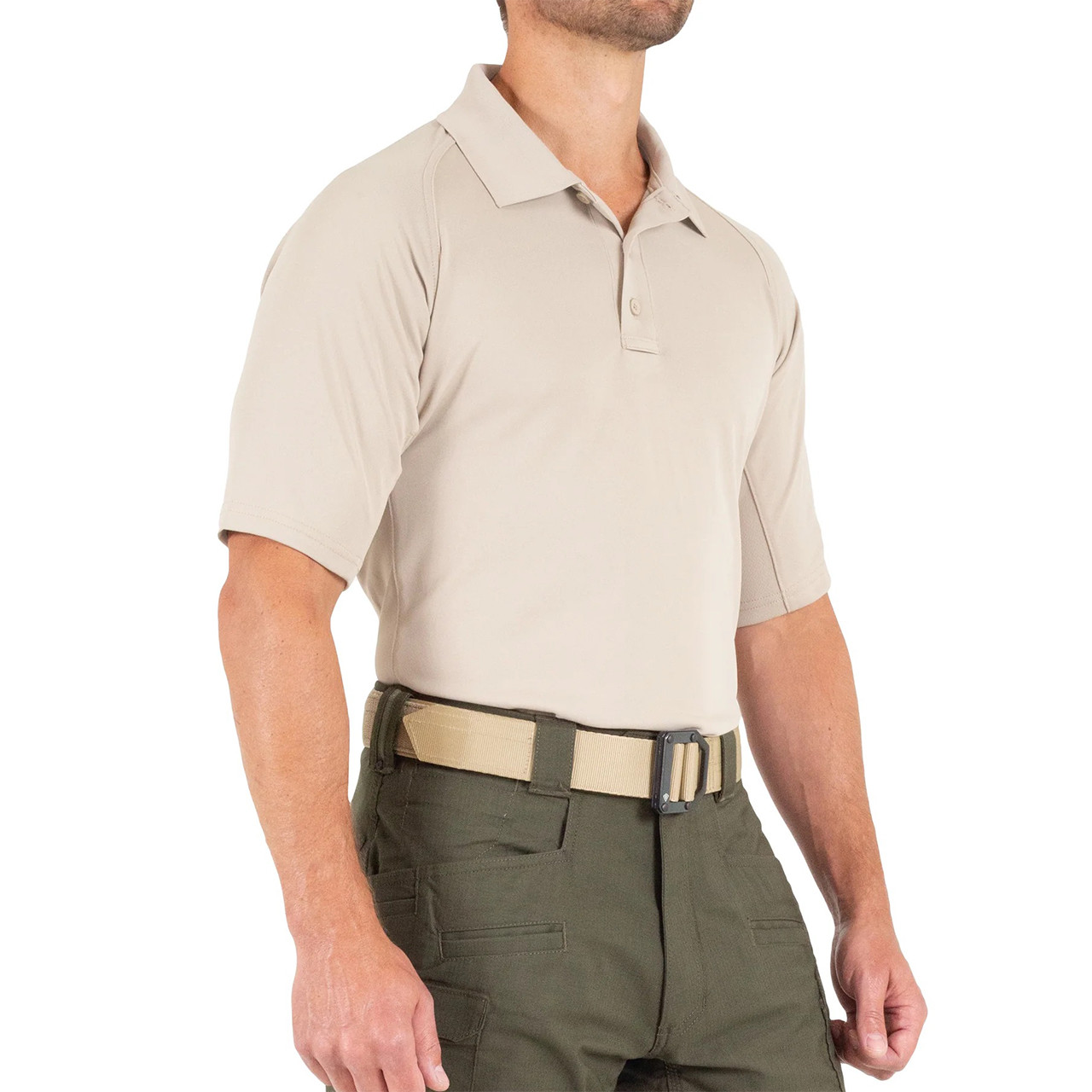 tactical polo with velcro