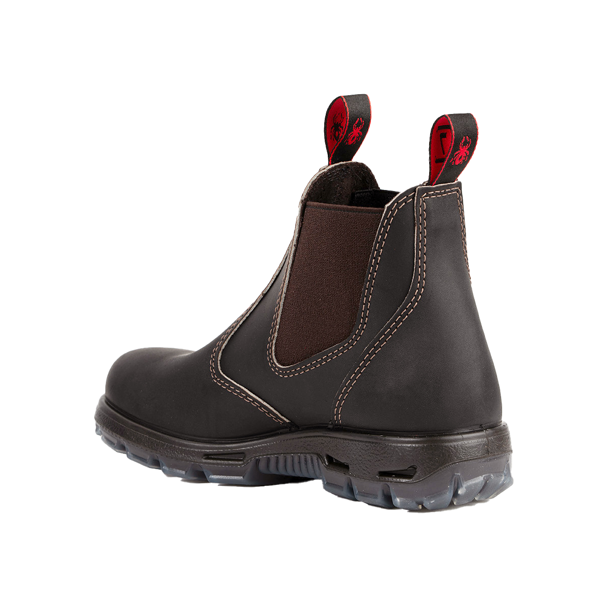 ブラックカーボン&レッドレザー レッドユーロステッチ 品番：HNB-BKC-RD Redback Bonsall Boot | Curtis - Tools for Heroes