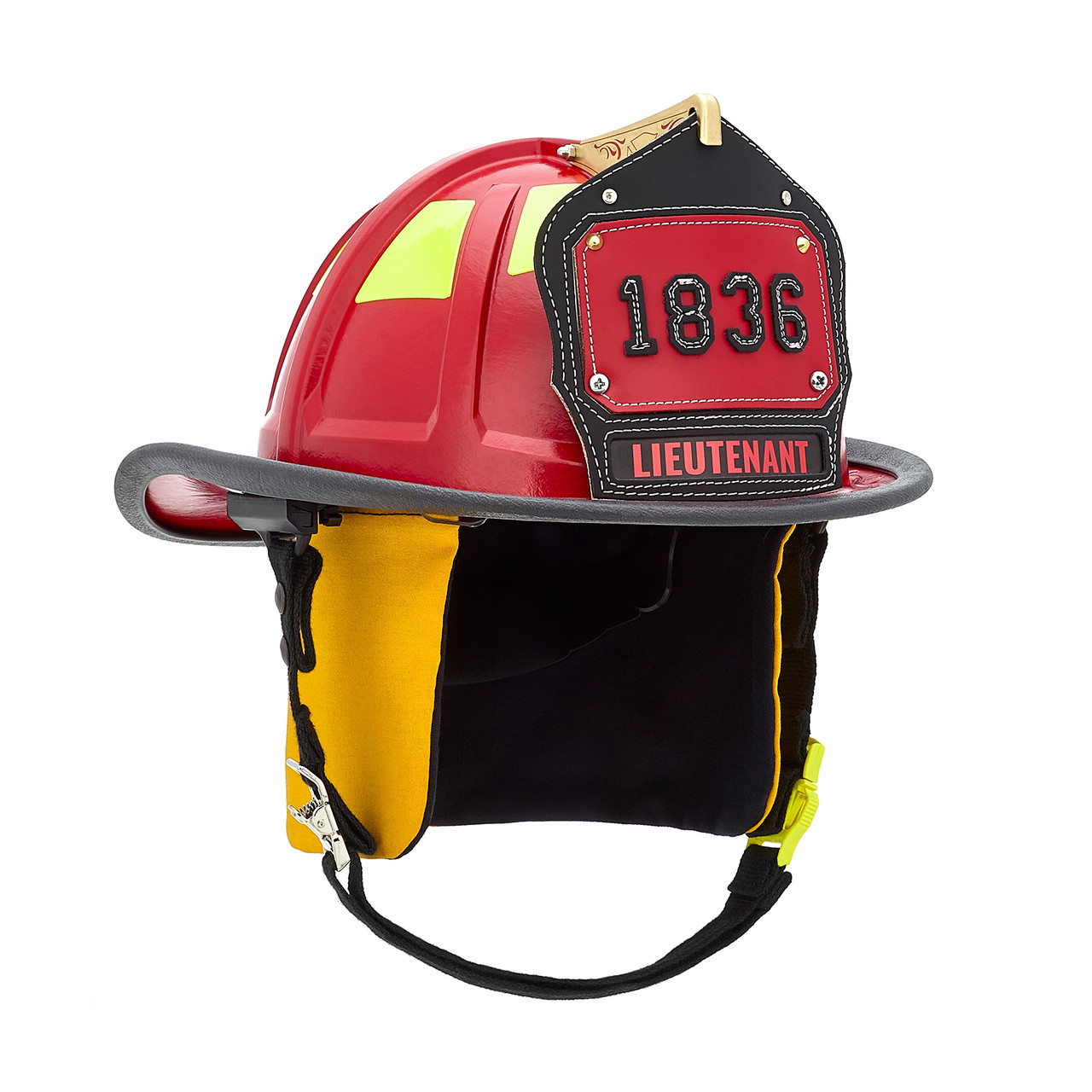 MSA Cairns 1836 Red Unpainted Matte Finish Traditional Helmet