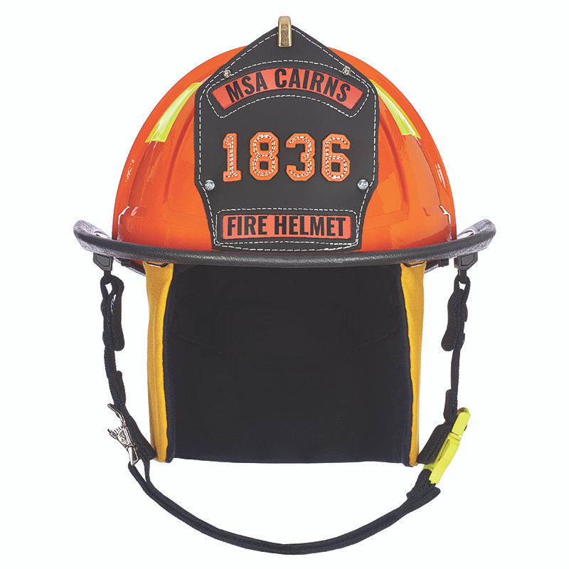 MSA Cairns 1836 Orange Painted High-Luster Finish Traditional