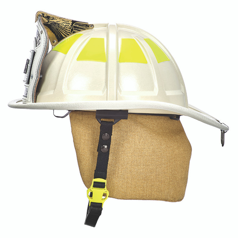MSA Cairns 1836 White Painted High-Luster Finish Traditional Helmet