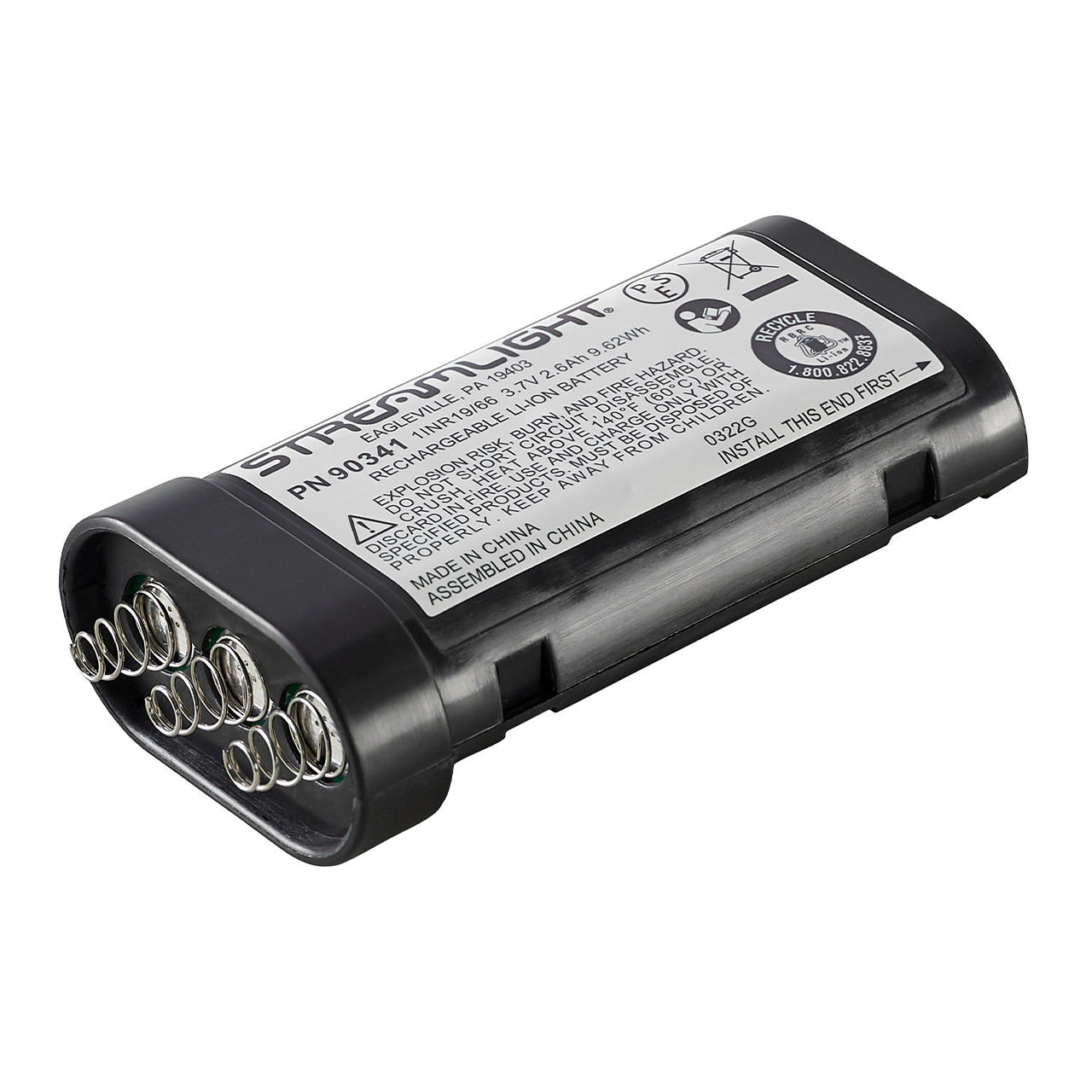 Streamlight Survivor X Lithium Ion Battery | Curtis