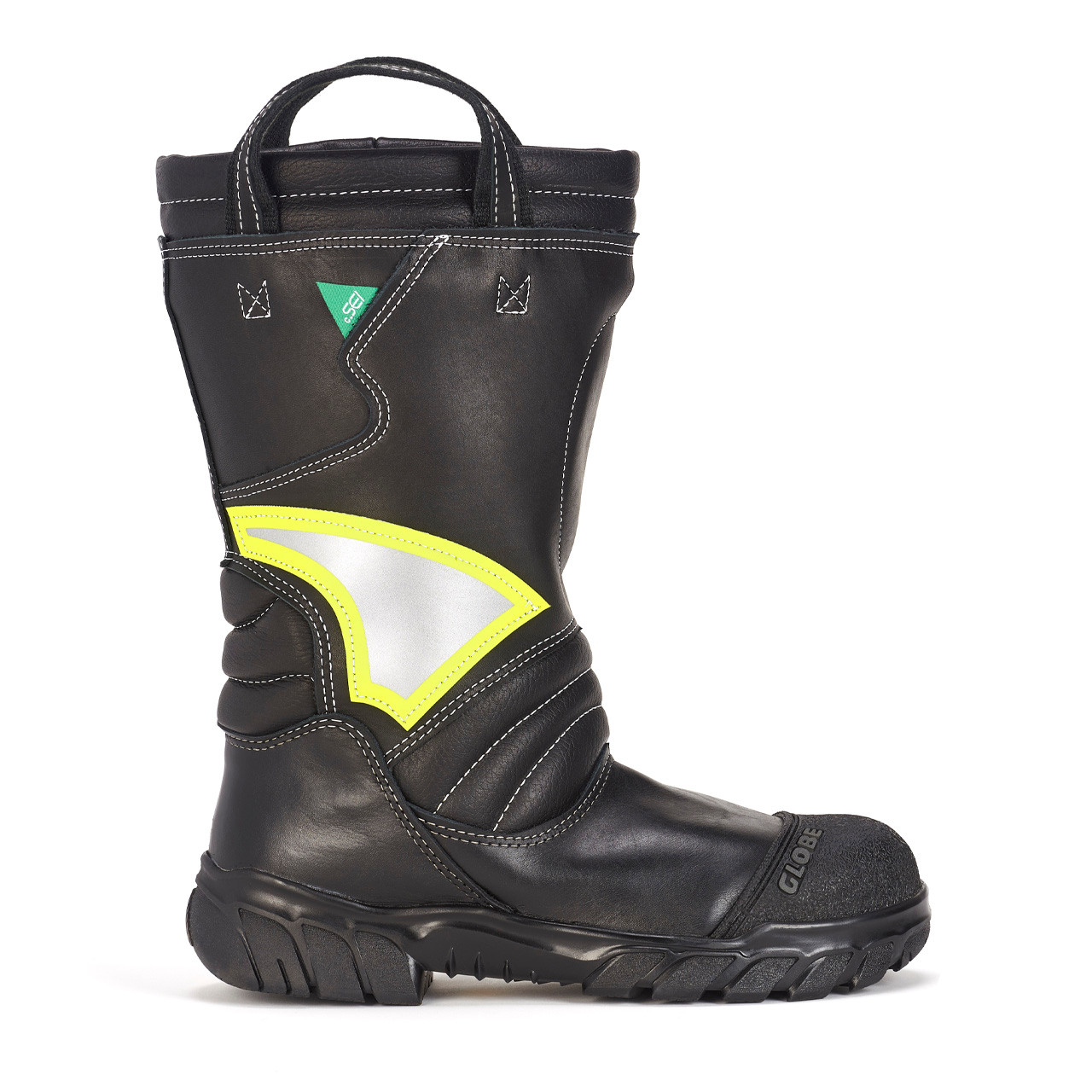 GLOBE 消防用ブーツ ターンアウトギア NFPA規格 US8.5 Globe SUPREME 14 in. Pull-On Structural Boots - Berry Compliant