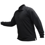 Vertx Heatshield Long Sleeve Polo - Men's Black