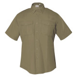 Flying Cross FX STAT Men's Class B Short Sleeve Shirt, silver tan