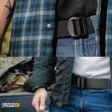 Hero's Pride 100% Heavy-Duty Nylon 1.5 in. Tactical EDC Belt, Shown Worn