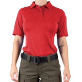 First Tactical Women's Performance Polo red