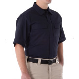 First Tactical Men's V2 BDU Shirt Midnight Navy Front Angle