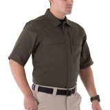 First Tactical Men's V2 BDU Shirt OD Green Front Angle