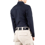 First Tactical Womens V2 BDU Long Sleeve Shirt Midnight Navy 5