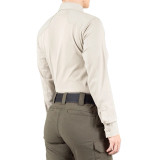 First Tactical Womens V2 Pro Performance Long Sleeve Shirt Khaki 5
