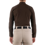 First Tactical Womens V2 Pro Performance Long Sleeve Shirt Kodiak Brown 3