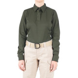 First Tactical Womens V2 Pro Performance Long Sleeve Shirt OD Green 1