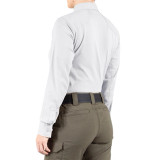 First Tactical Womens V2 Pro Performance Long Sleeve Shirt White 3