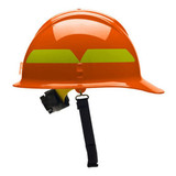 Bullard Cap Style Wildfire Series Fire Helmet, Orange
