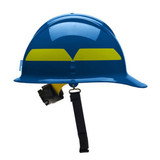 Bullard Cap Style Wildfire Series Fire Helmet, Blue
