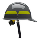 Bullard Cap Style Wildfire Series Fire Helmet, Dove Gray