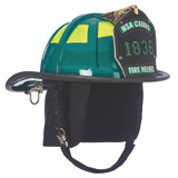 MSA Cairns 1836 Green Painted High-Luster Finish Traditional Helmet