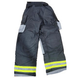 Globe 42" x 30" MC362-G Black PBI Max CLASSIX Turnout Pant 2