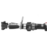 Hurst Black StrongArm, Facing Left, Handle Up, Closed Tip