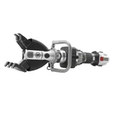 Hurst Black StrongArm, Facing Left, Open Tip, Handle Facing Forward Toward Right Angle