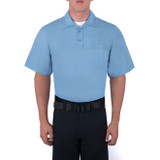 Blauer Polyester ArmorSkin Short Sleeve Base Shirt Medium Blue