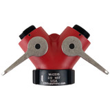 C & S Supply 2.5" NH Female Inlet x (2) 1.5" NH Male Outlet Wye Valve WV2515 at Curtis - Tools for Heroes