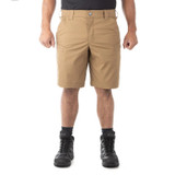 First Tactical Men's A2 Shorts Black Coyote Brown