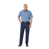 Workrite Men's Navy Non-FR 100% Cotton Classic Fire Chief Pant 4