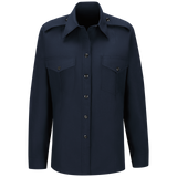 Workrite Women's Navy Blue Long Sleeve Chief Shirt 6