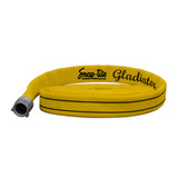 Snap-Tite Gladiator Poly Dj Attack Hose Yellow with Black Stripe