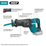 Makita 40V max XGT Brushless Cordless AVT Orbital Recipro Saw 2
