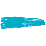 Makita 8 in. Wood Cutting Recipro Saw Blade, Progressive, 5 Pack