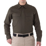 First Tactical Men's V2 BDU Long Sleeve Shirt OD Green