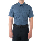 First Tactical Men's V2 Pro Duty Uniform Short Sleeve Shirt French Blue