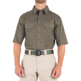 First Tactical Men's V2 Tactical Short Sleeve Shirt Ranger Green